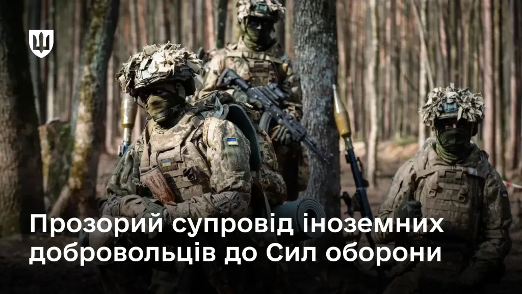 Іноземні військові в лавах Силах оборони України