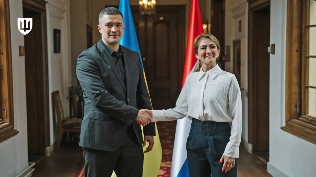 Михайло Федоров та Міністерка оборони Нідерландів Ділан Єшільгоз-Зегеріус
