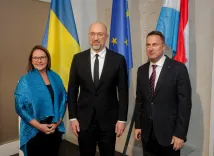 Денис Шмигаль провів офіційні зустрічі у Люксембурзі: у фокусі — військова допомога, ІТ-співпраця та санкції проти агресора