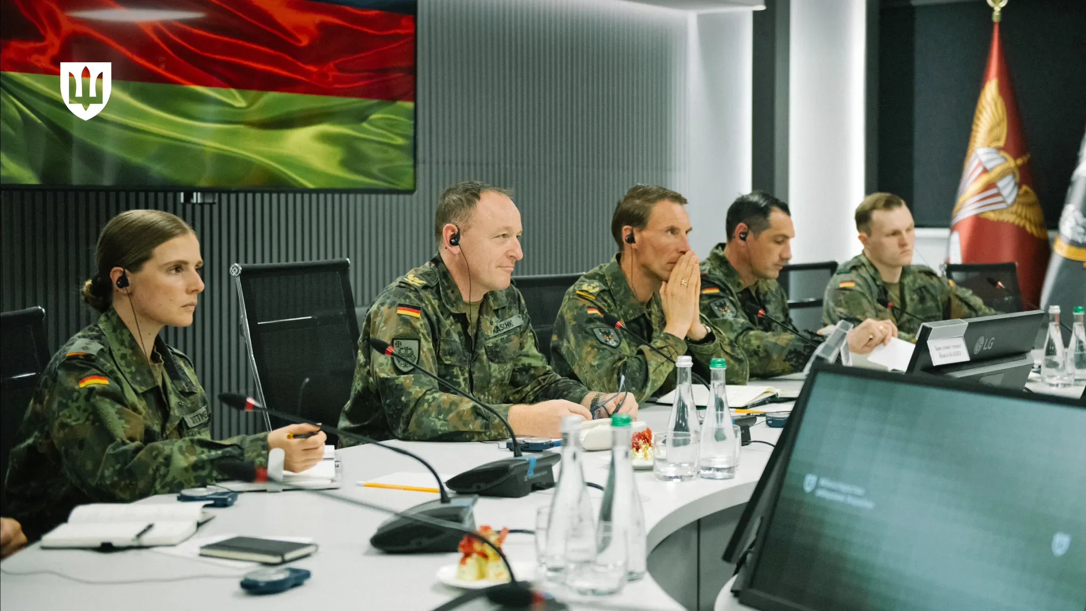 Німецька делегація під час зустрічі з українською стороною