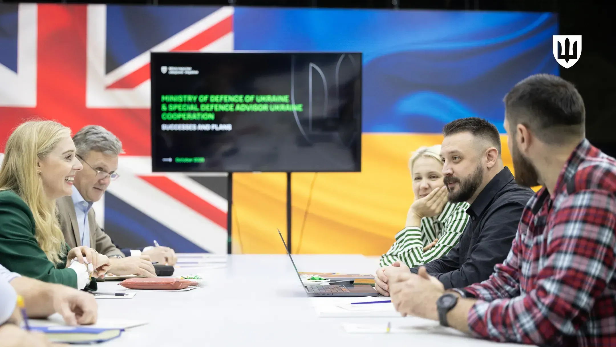 Meeting between Deputy Minister of Defence of Ukraine Mstyslav Banik and UK Chargée d’Affaires to Ukraine Charlotte Surun