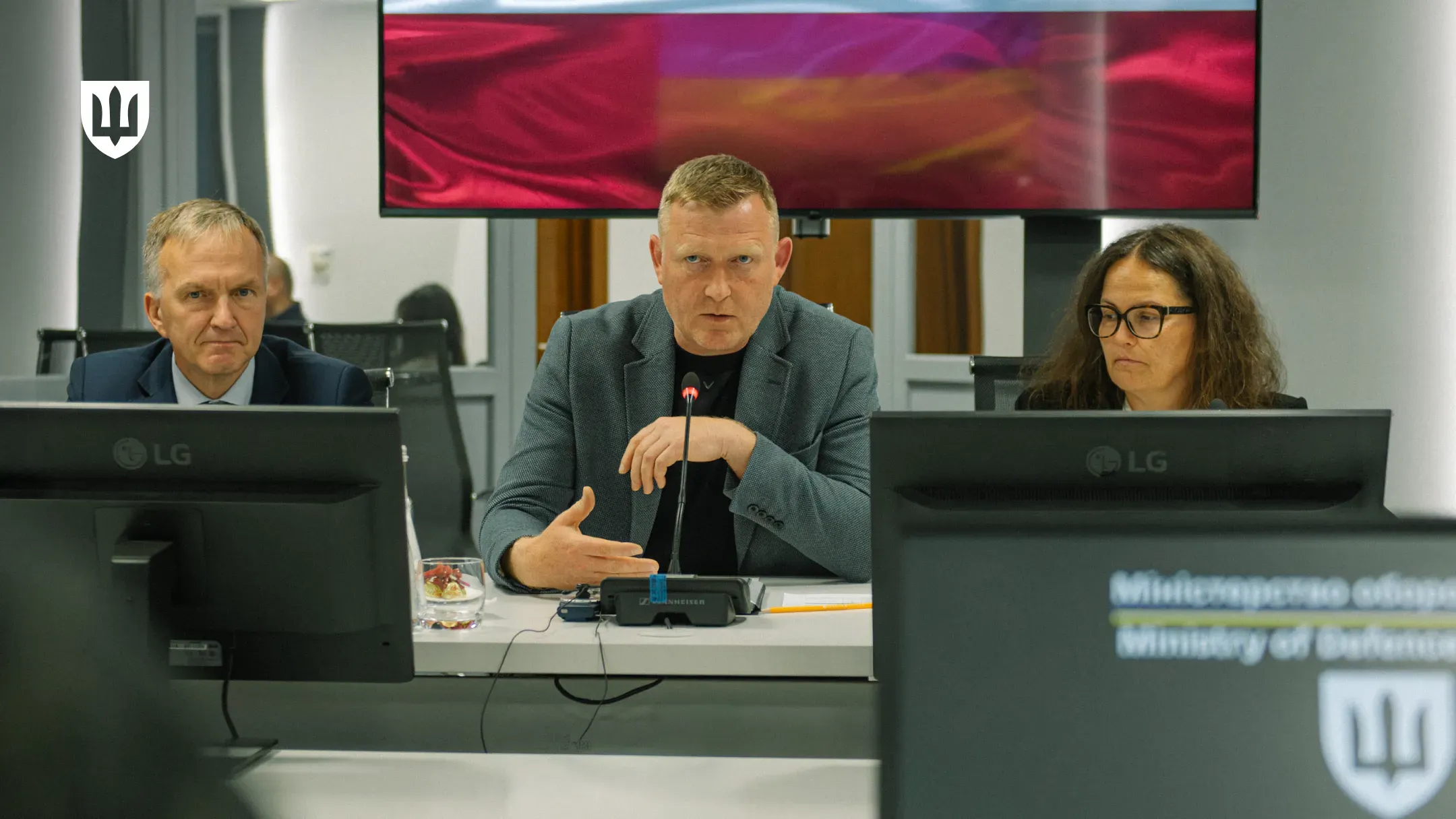 Minister of Defence of Latvia Raivis Melnis