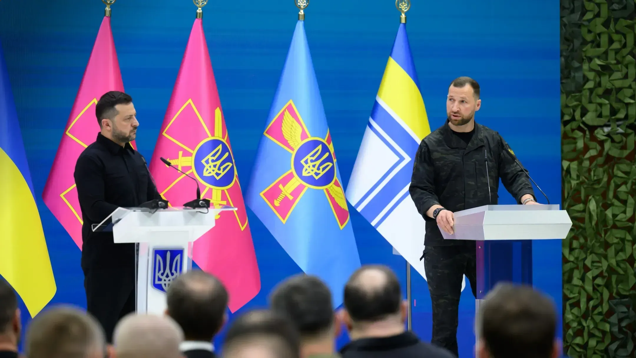 President of Ukraine introduces the Minister of Defence of Ukraine