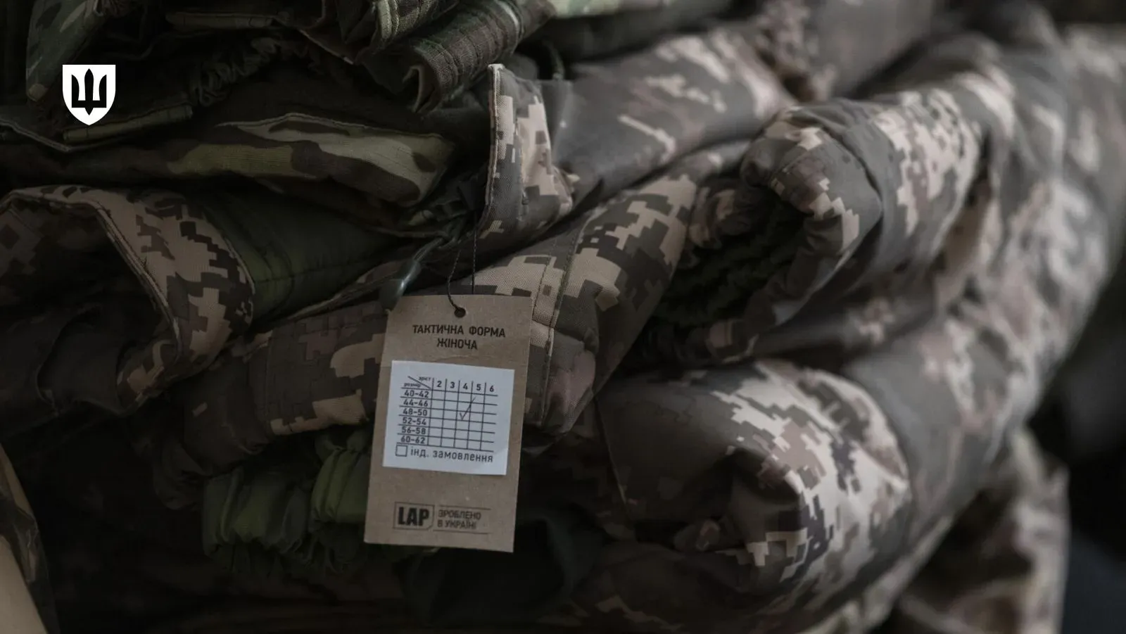 Комплект зимовох військової форми для жінок військових